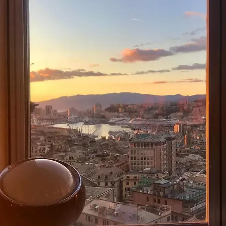 Penthouse With Spectacular Sea And Views Apartment Genua